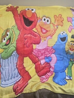Sesame Street Plush Blanket